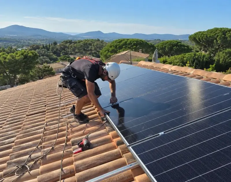 Installateur panneaux solaires Écurat — pose photovoltaïque sur toiture